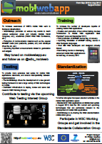 MobiWebApp project poster
